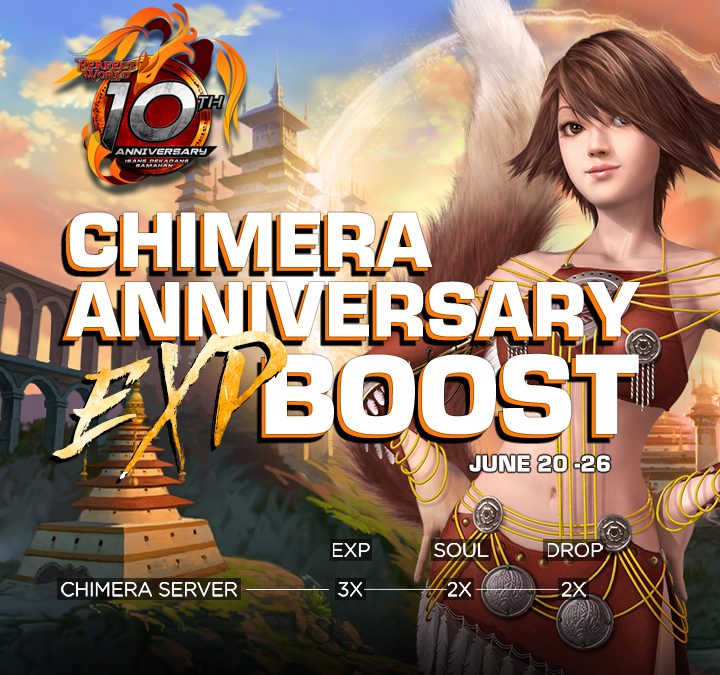 Chimera Server Anniversary Boost