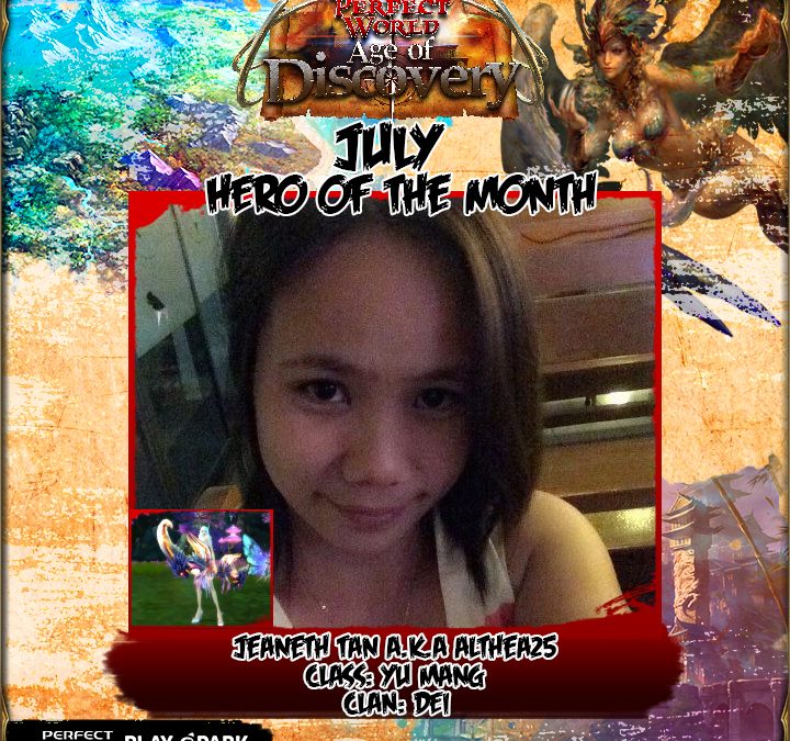 July Hero of the Month