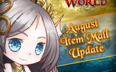 August Item Mall Update 2