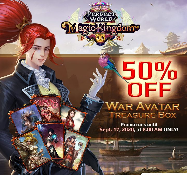 Sept. War Avatar Box Sale