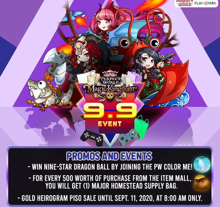 9.9 Events and Promo
