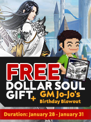 Free Dollar Soul Gift + GM Jo-Jo’s Birthday Blowout