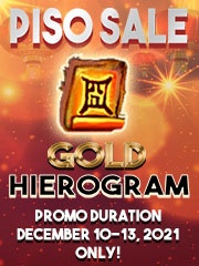 Piso Sale: Gold Hierogram