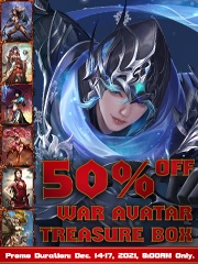 War Avatar Treasure Box 50% Off
