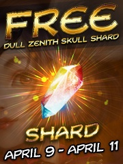 Free Dull Zenith Skull Shard