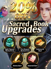 Sacred Book Upgrade Sale