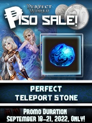 Piso Sale: Perfect Teleport Stone