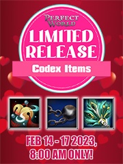 Limited Release – Codex Items