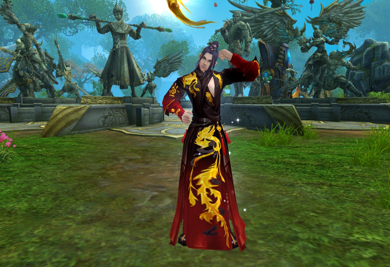 Level 150 Jade Robe Jade Arch SurePrize! | Perfect World