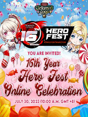16th Year Anniversary – Hero Fest Online Celebration
